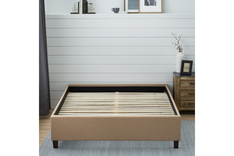 Priestley upholstered platform deals bed